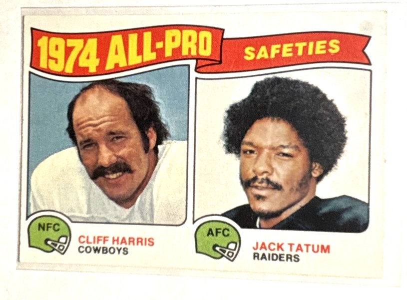 1975 Topps – 1974 All-Pro Cliff Harris, Jack Tatum #223 (RC)