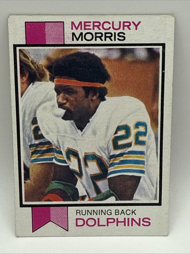 1973 Topps – Mercury Morris #48