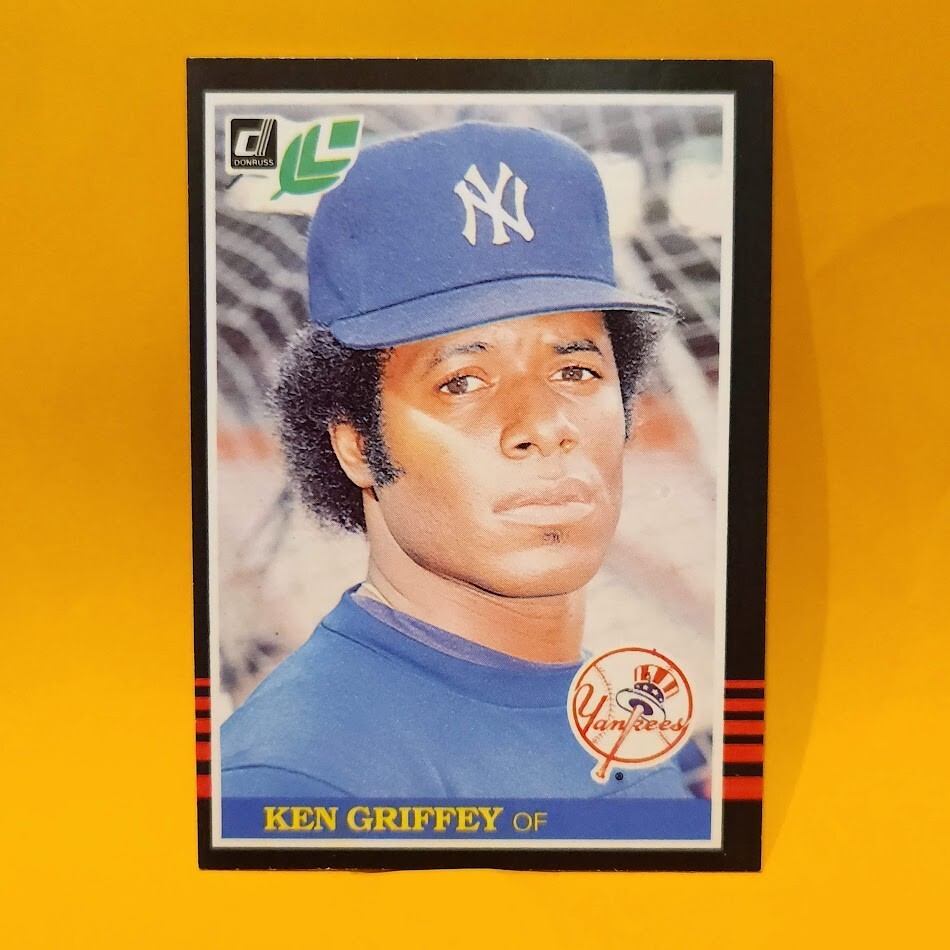 1985 Leaf Donruss #193 Ken Griffey New York Yankees Canadian Baseball Card