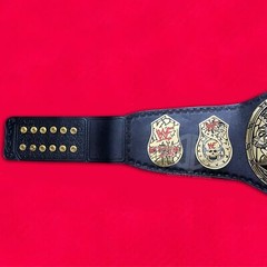 WWF SMOKING SKULL WORLD HEAVYWEIGHT CHAMPIONSHIP BELT 2MM BRASS ADULT SIZE