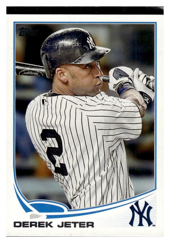 2013 Topps New York Yankees #NYY-1 Derek Jeter