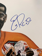 Errict Rhett Bucs Autographed Lithographed Rare Poster #291 of 300 19×24 Inches