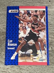 Cliff Robinson 1991-92 Fleer Blazers #172 *L16*
