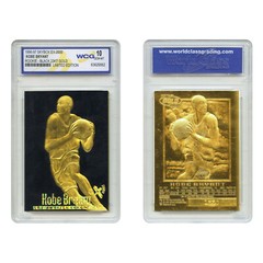 RARE* Graded Gem Mint 10 – KOBE BRYANT 1996 Skybox 23K Black Gold ROOKIE Card RC