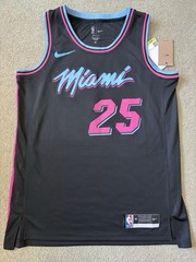 Kasparas Jakucionis Signed Autographed Miami Heat Jersey JSA COA Large