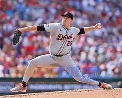 Detroit Tigers TARIK SKUBAL Glossy 8×10 Photo Baseball Print Poster