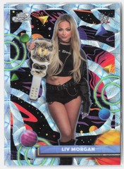 2026 Topps Chrome Cosmic WWE #115 Liv Morgan Nucleus Refractor