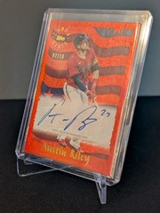 2025 Tops Archives – Austin Riley Cyber Stats 1995 Red On Card Auto /10 #95CA-AR