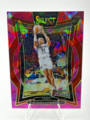 2025 Select WNBA Basketball Pink Ice Prizm #87 Makayla Timpson, Indiana Fever RC