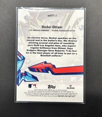 Topps 2026 Chrome Shohei Ohtani WST-1 Wild Style SSP Dodgers MLB