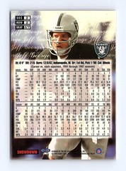 1998 Flair Showcase Jeff George #67 Flair Showcase Row 2 (Style)