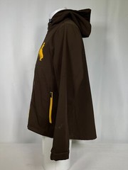 Wyoming Cowboys G-III Brown Full Zip Hooded Jacket Men&rsquo;s LARGE