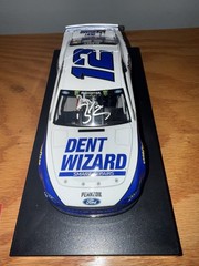 Ryan Blaney Autographed #12 Dent Wizard 2019 Mustang Diecast w/ Pristine COA