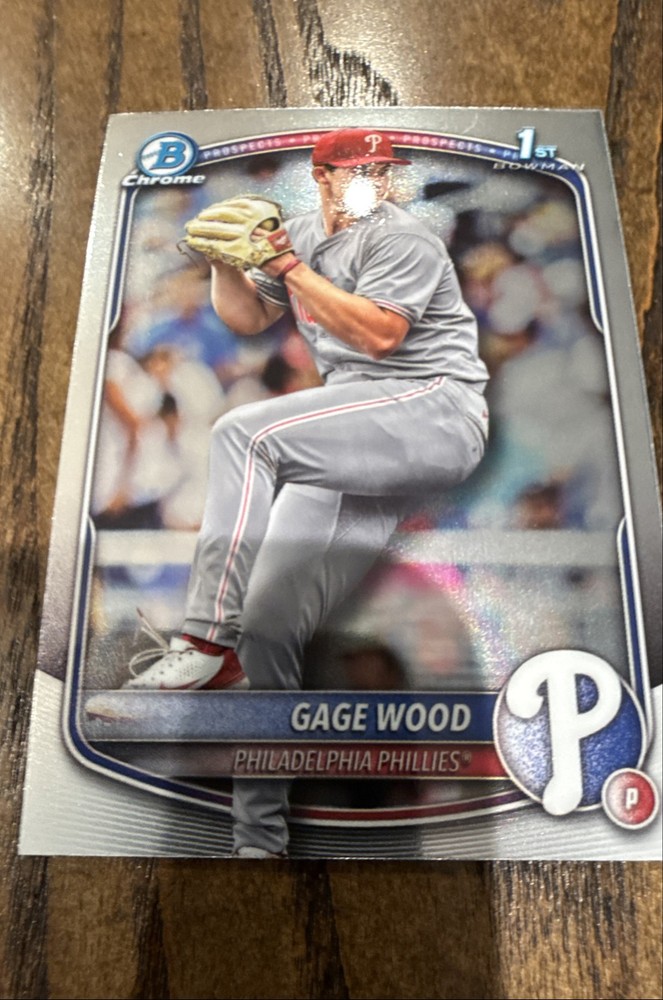 2025 Bowman Draft – Chrome Gage Wood #BDC-4 (RC)