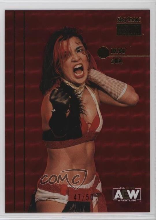 2022 Skybox Metal Universe AEW All Elite Wrestling 47/50 Hikaru Shida #PP-2 1hz1
