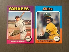 1975 TOPPS BASEBALL #1-200 EXNM/NM COMPLETE YOUR SET FREE SHIPPING