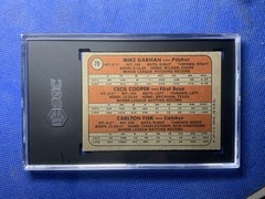 1972 Topps #79 Carlton Fisk Rookie RC SGC 6 Red Sox HOF W Cecil Cooper