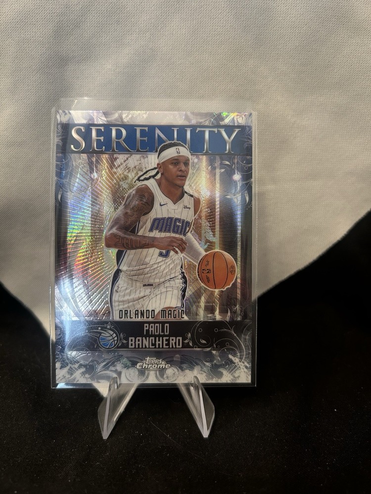2025-26 Topps Chrome Paolo Banchero #SY-5 Serenity Refractor