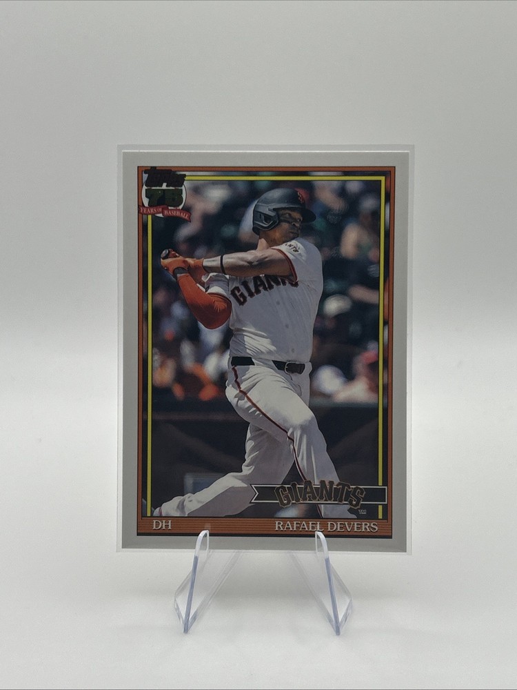 2026 Topps 1991 Rafael Devers T91-54 San Francisco Giants Insert