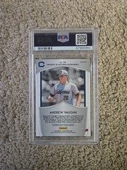 2019 Panini Prizm Red/Black Snake Skin Draft Pick Andrew Vaughn #30 PSA 10