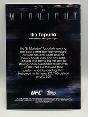 Ilia Topuria *1/25* 2025 Topps Midnight UFC Moonrise Blue Pandora SP #11 Georgia