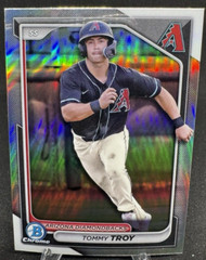 2024 Bowman Draft – Chrome Refractor #BDC-111 Tommy Troy (RC)