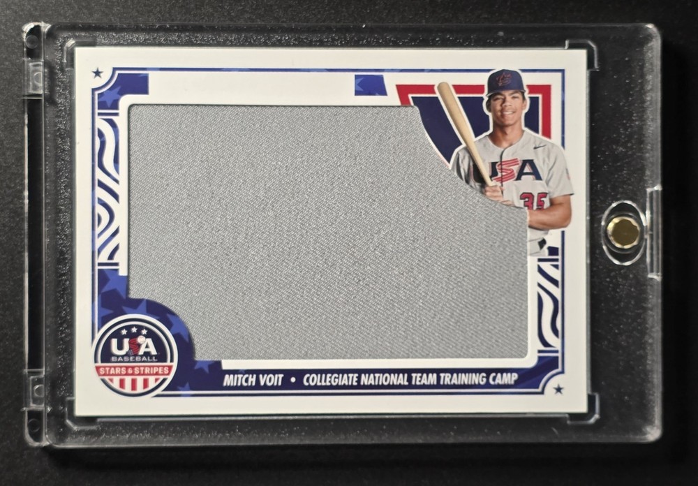 MITCH VOIT 2024 Panini USA Baseball Stars & Stripes Jumbo Jersey # 33/49