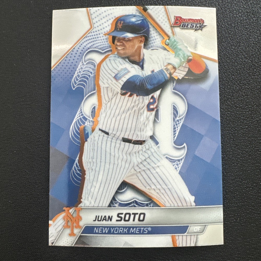 2025 Bowman&rsquo;s Best Juan Soto Refractor #4 Mets