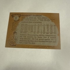 1981-82 Topps Basketball Robert Parish #6 – Boston Celtics