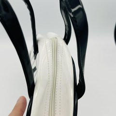 Hanshin Tigers Purse One Size White Black Pinstripe Japan NPB Baseball Bag