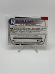 2025 Bowman Chrome Prospects Eduardo Quintero #BCP-115 Purple /250