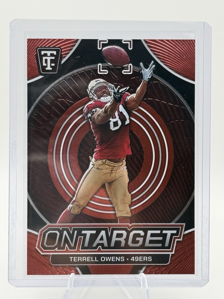 2024-25 Totally Certified On Target Red Terrell Owens /399