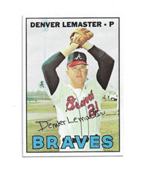 1967 Topps #288 Denver Lemaster, Atlanta Braves