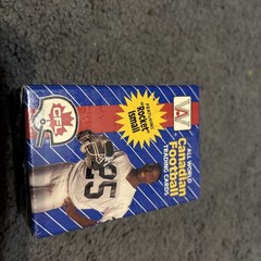 1991 All World Canadian Football CFL Trading Card Factory Sealed Box Rocket Isma