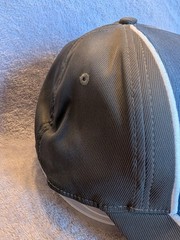 Los Angeles Dodgers Cap Hat Men Men XL Gray Blue Script Nike MLB Logo T-7