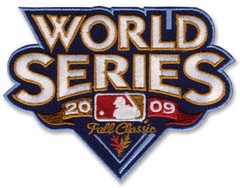2009 MLB World Series Sleeve Jersey Patch New York Yankees Philadelphia Phillies
