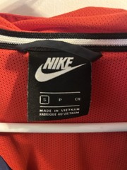 Nike USA Soccer Full-Zip Hooded Jacket Size S Navy Blue/Red/Black