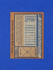 1978 Kevin Bell Topps Autograph Signed Auto Baseball Card #463 White Sox E”