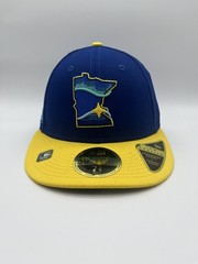 Royal Minnesota Twins Size 7 1/8 2024 City Connect 59FIFTY Fitted New Era Mens