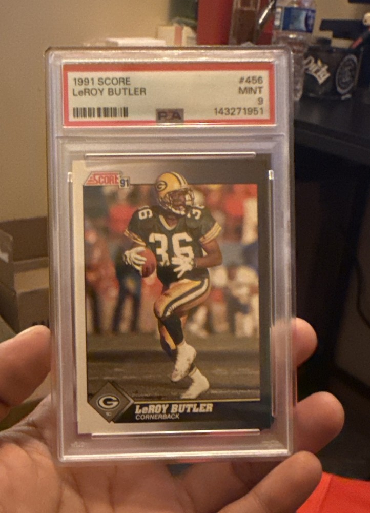 1991 Score – LeRoy Butler #456