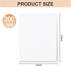 Convenient 200 Count Trading Card Protectors – 4.5 x 3.5 Inches for Collectors