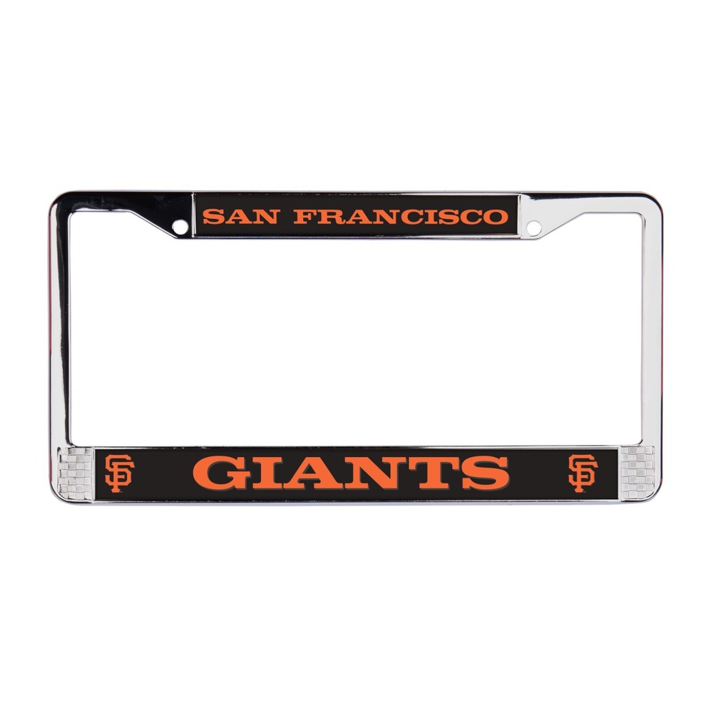 San Francisco Giants MLB Chrome License Plate Frame Cover for Car-Truck-SUV