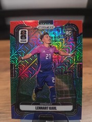 2026 Panini Prizm FIFA World Cup Lennart Karl #58 RGB Mojo SSP Germany RC Rookie
