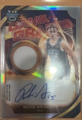 2025-26 Bowman University Best – Game Graphs Richie Saunders #GG-RS Refractor