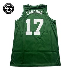 La Salle Green Archers Basketball Jersey Philippines Filipino Mark Cardona #17