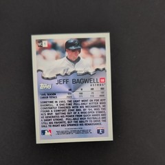 Wrecking Crew Jeff Bagwell 1996 Topps Chrome – #WC1 Houston Astros