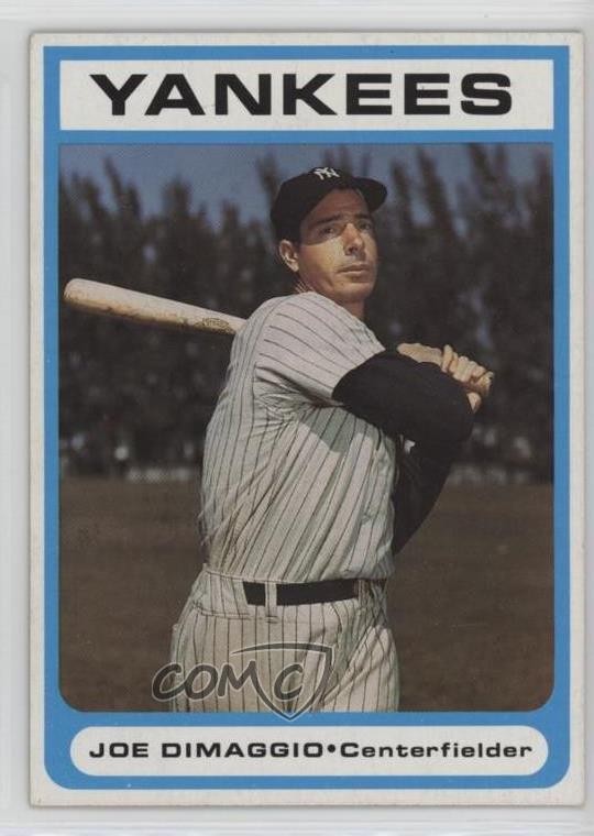 1987 Bowery Bank Joe DiMaggio Joe DiMaggio HOF 2jq