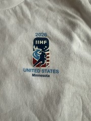 IIHF World Juniors Exclusive 2025 Minnesota Championship T-SHirt | Mens Large