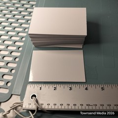 100 Pcs Scrap Trading Card Dividers 2.5 x 4 inches