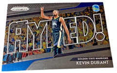 2018 Prizm #6, Kevin Durant, Power Forward, Golden State, Ungraded